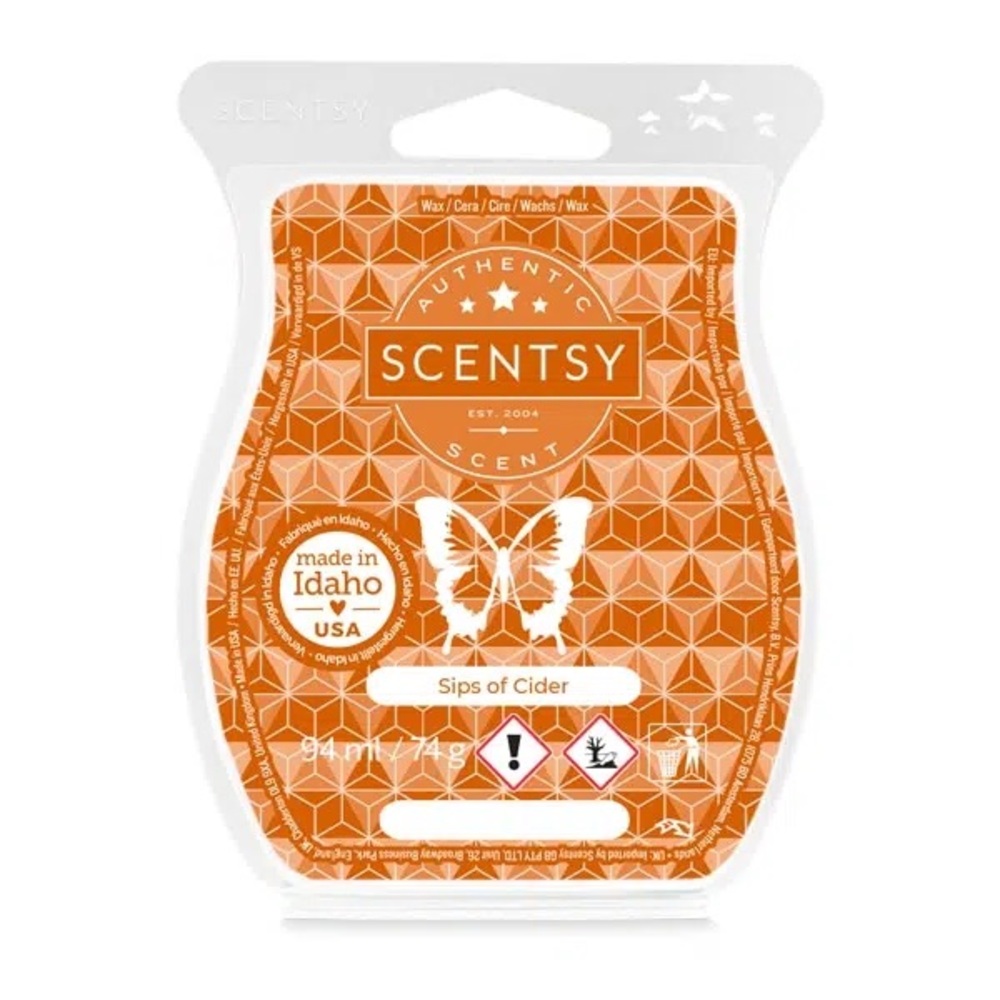 Scentsy Sips of Cider Wax Bar